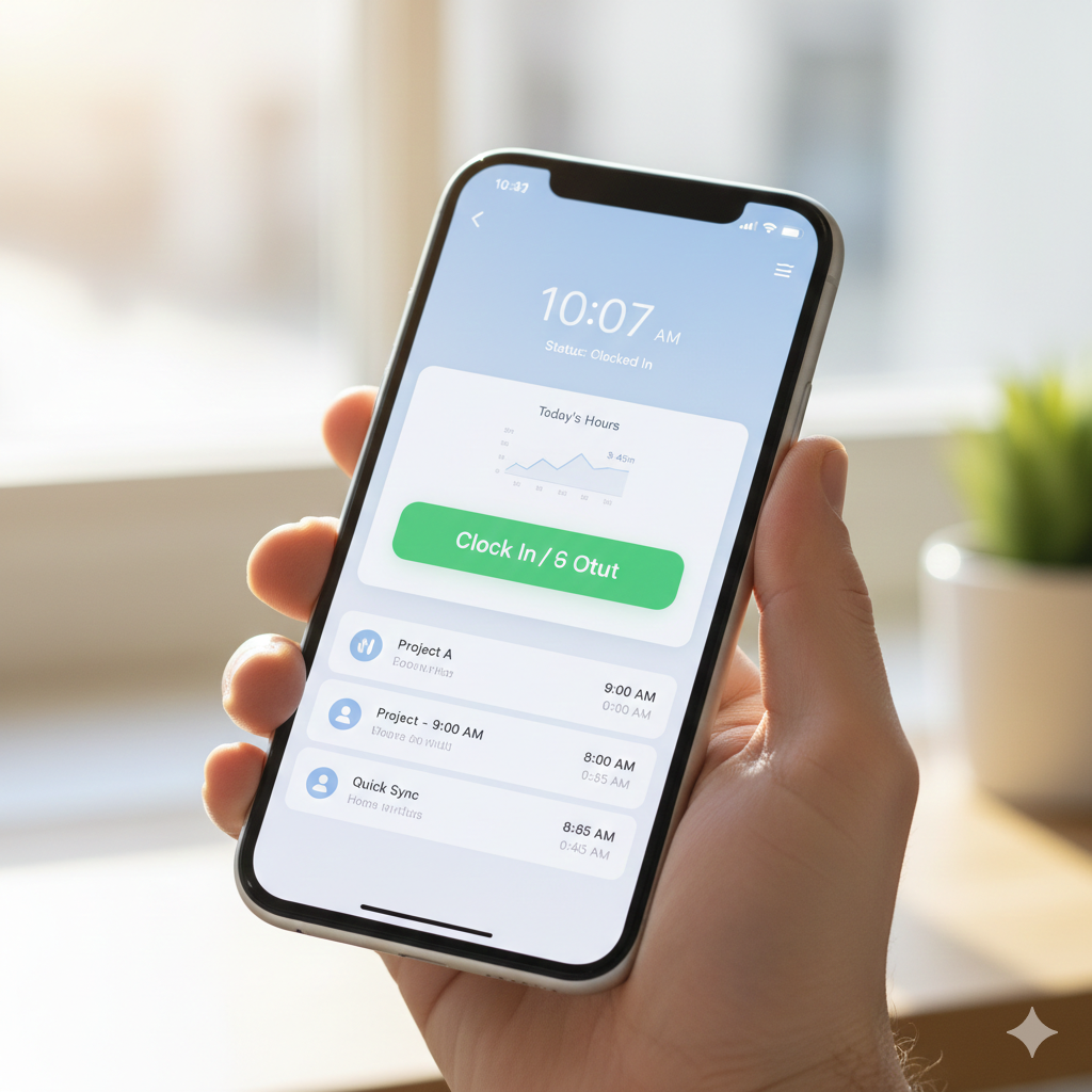Digitale Zeiterfassung